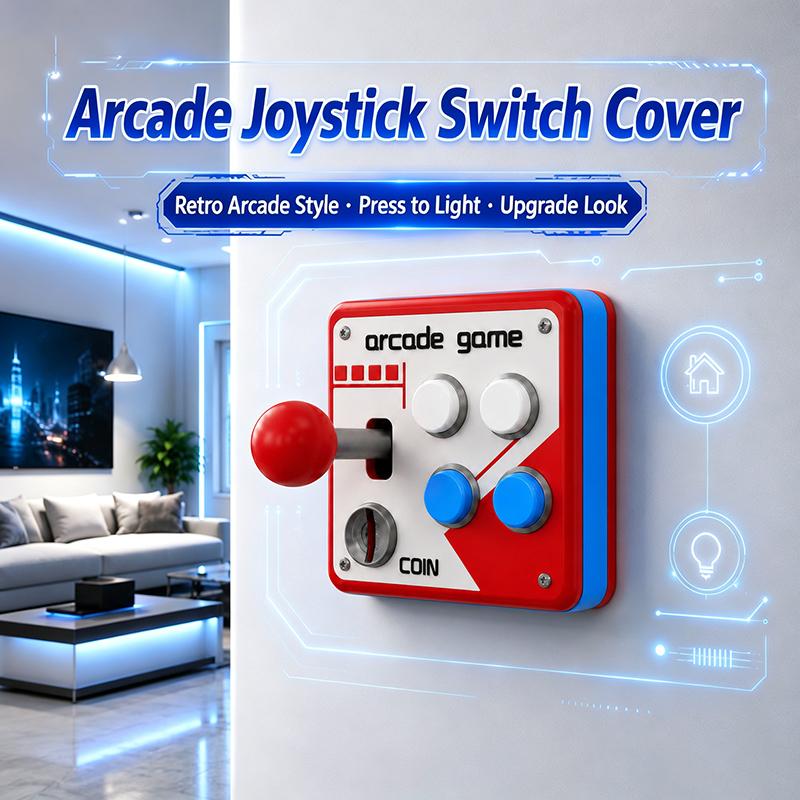 Arcade Vibes - لوحة تحكم مقبس طباعة ثلاثية الأبعاد،