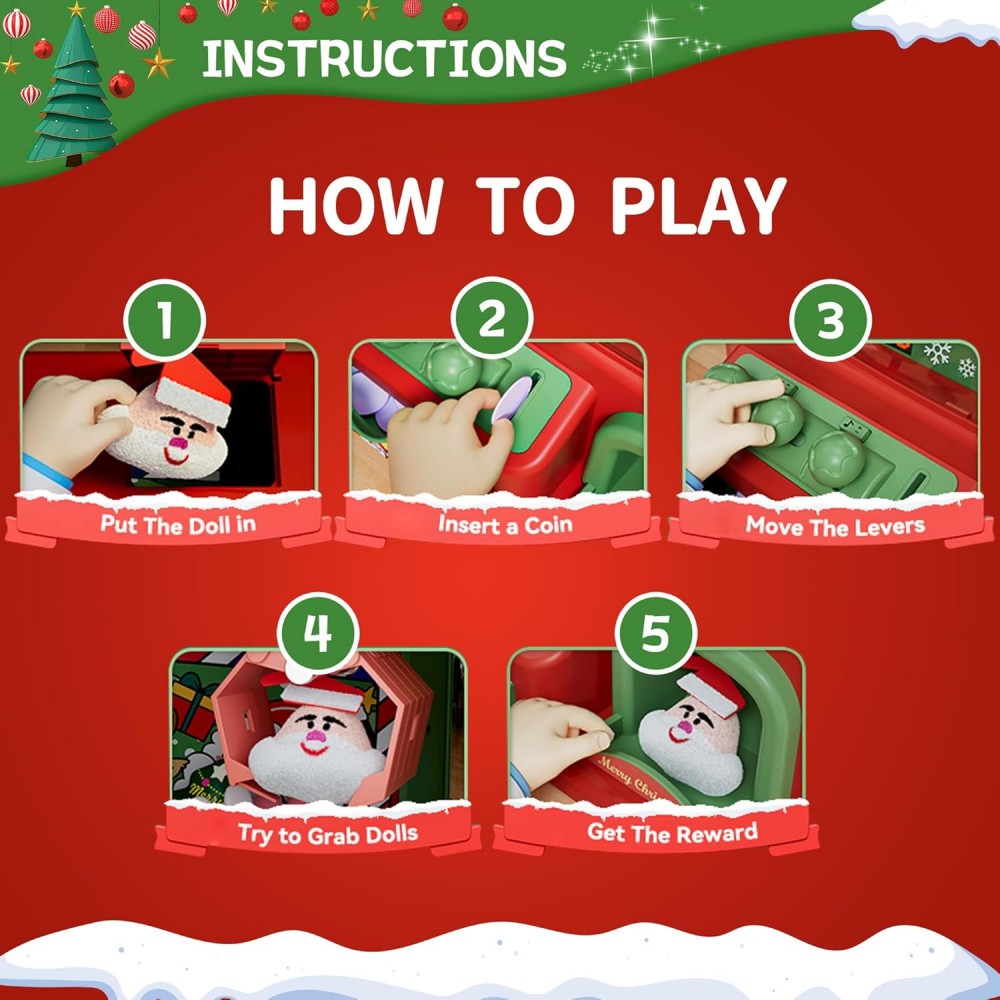 آلة مخلب عيد الميلاد للأطفال ، - مراجعة Arcade Vending & Laundry وسعره