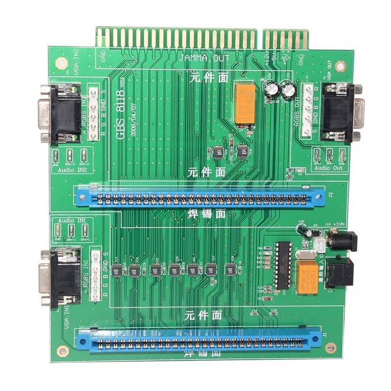 مفتاح متعدد الوظائف D5271A GBS - مراجعة Usb Game Board Jamma وسعره