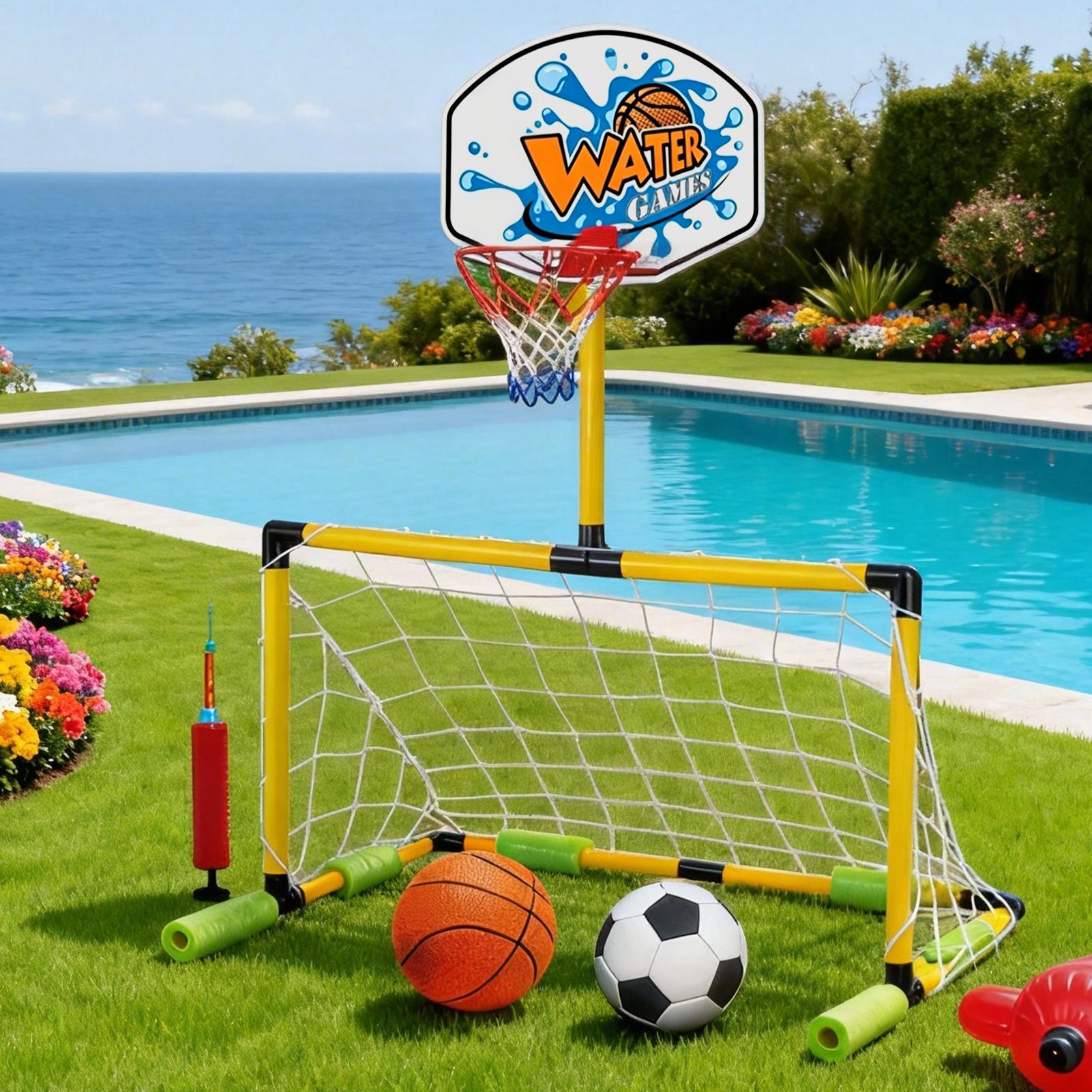 طقم كرة سلة وكرة قدم 2 في 1 لل - مراجعة Basketball Arcade Game وسعره