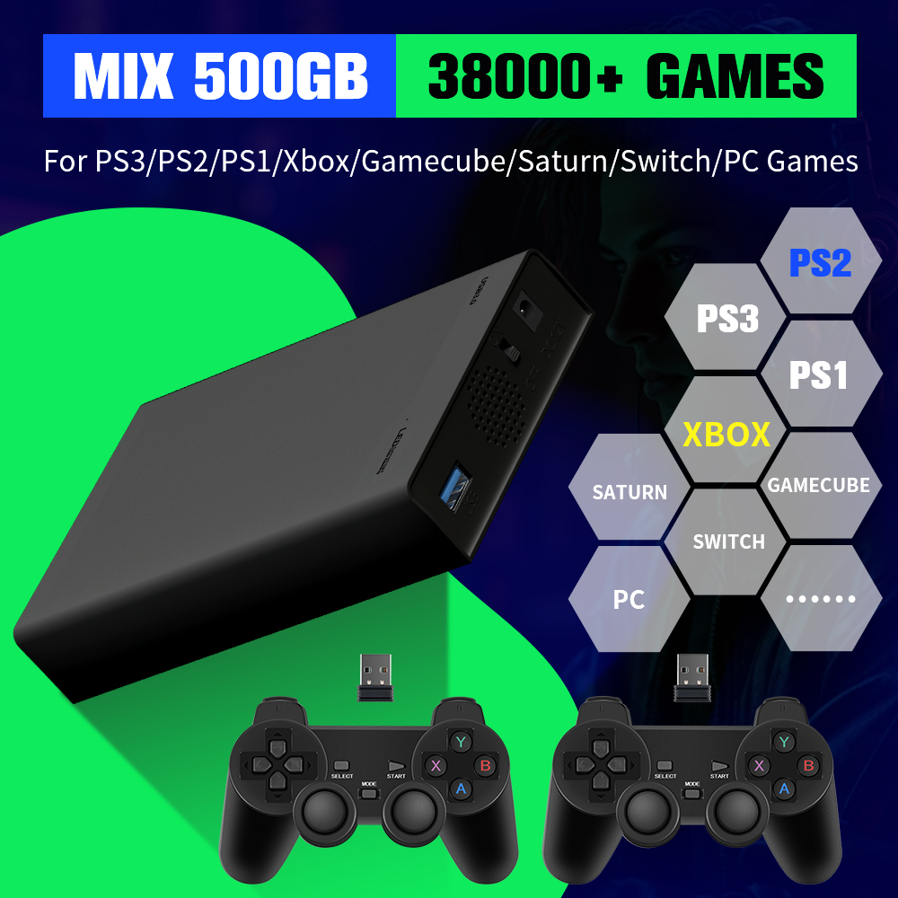 قرص صلب للألعاب بسعة 500 جيجاب - مراجعة Arcade X وسعره