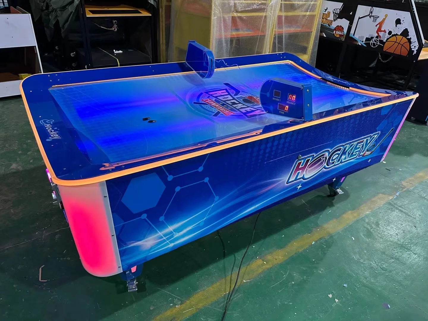 آلة ألعاب محاكاة هوكي الهواء ت - مراجعة Arcade Games & Vending Co وسعره