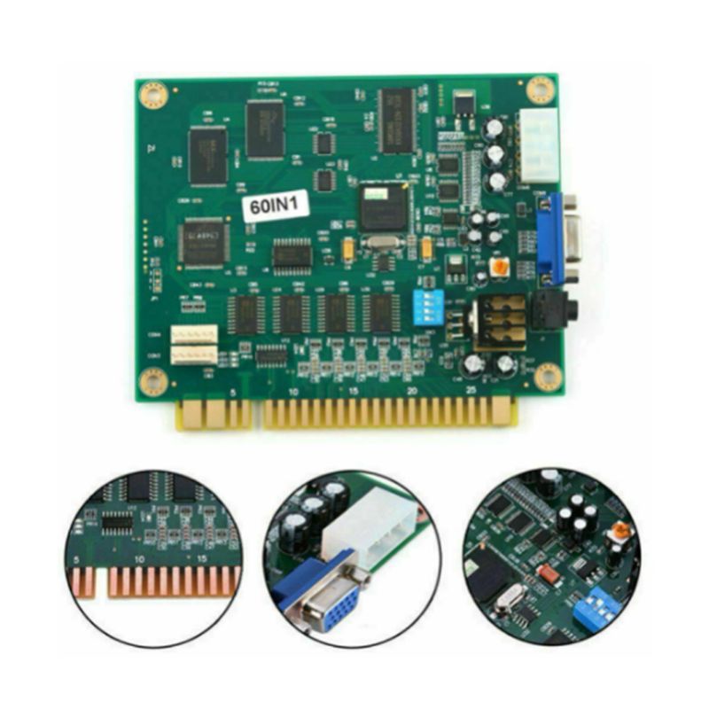 لوحة ألعاب أركيد متعددة الاستخ - مراجعة Usb Game Board Jamma وسعره