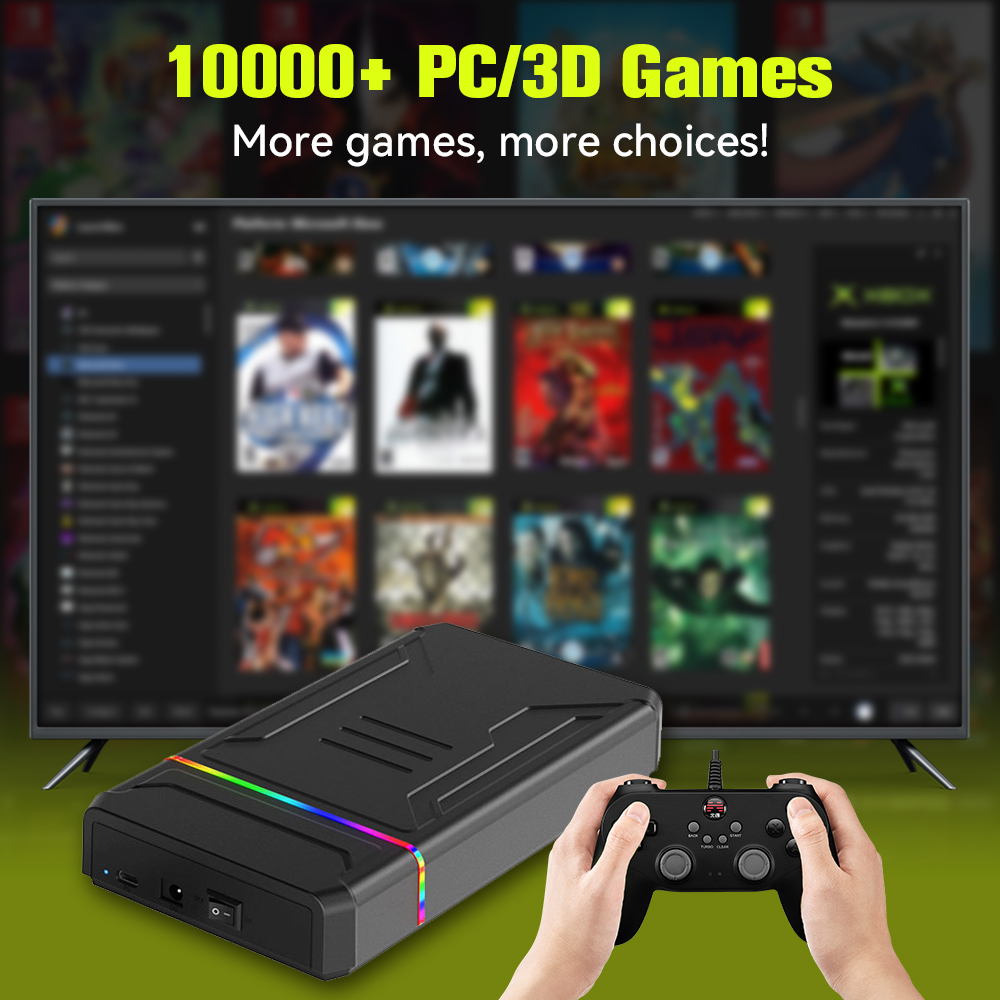 JMachen Launchbox 3 تيرابايت G - مراجعة Arcade X وسعره