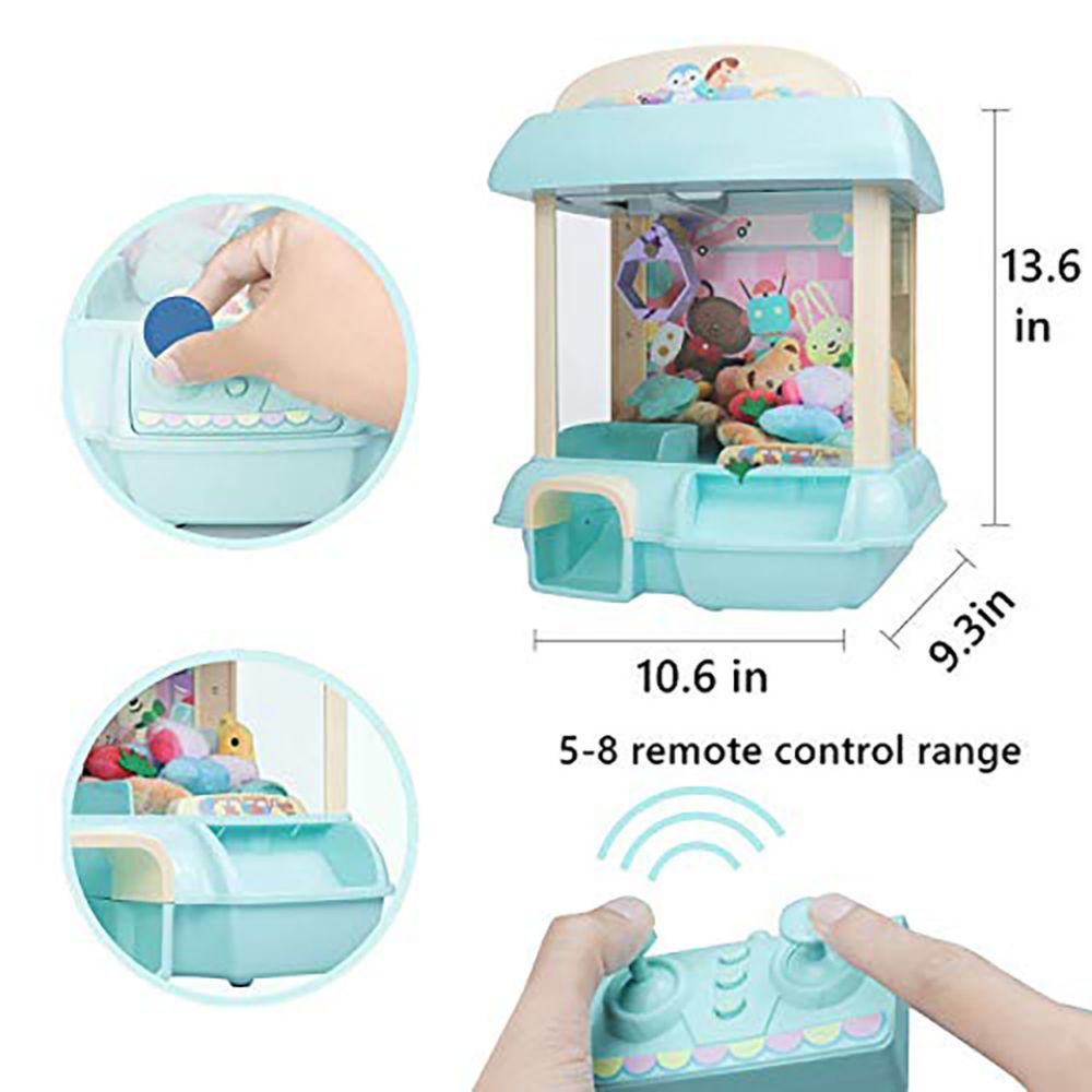 لعبة لعب آلة الدمية تعمل بقطع  - مراجعة Claw Crane Machine وسعره