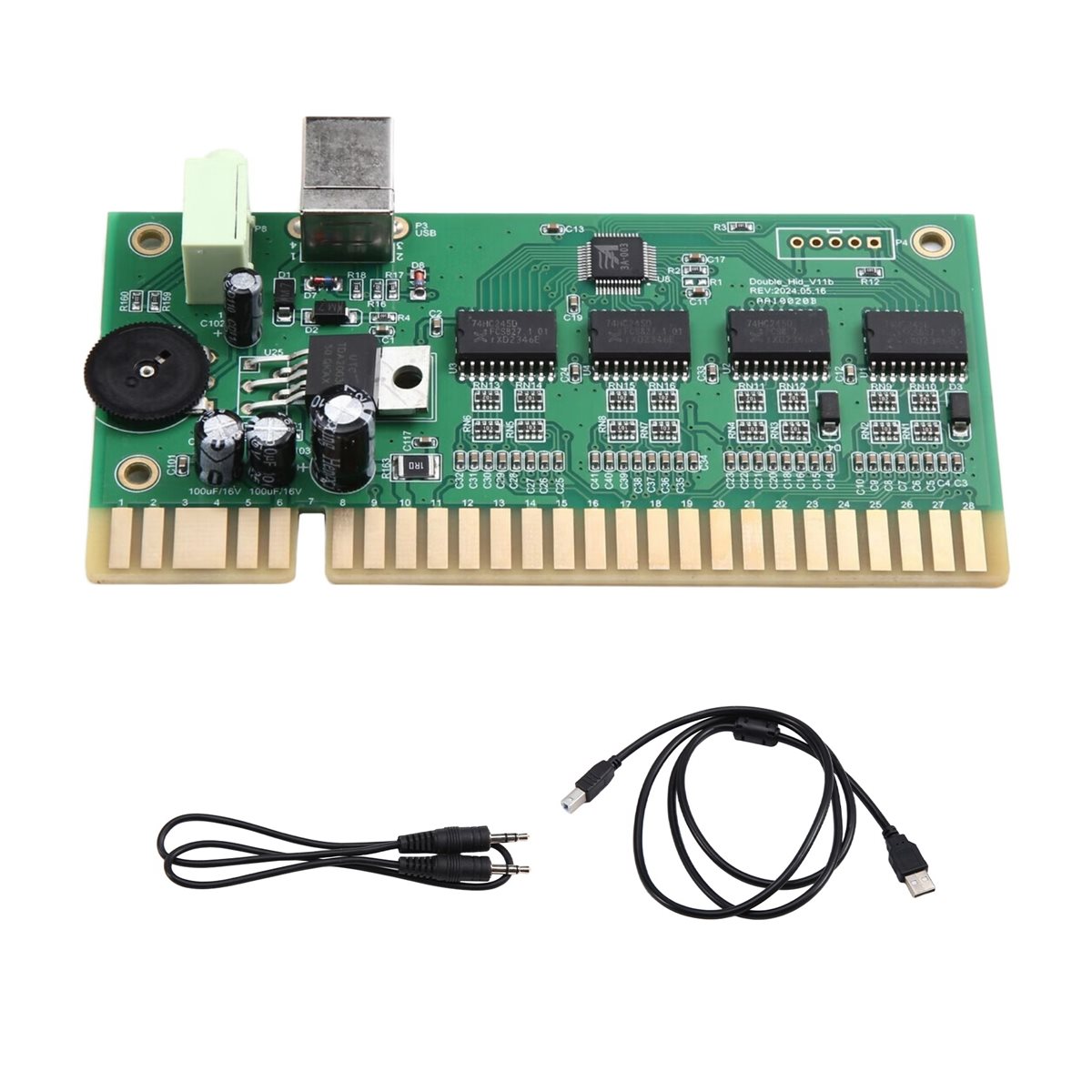 وحدة تحكم ألعاب MAME جديدة وسا - مراجعة Usb Game Board Jamma وسعره